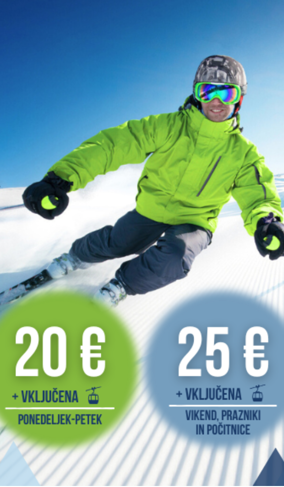 Cene smučarskih vozovnic za sezono 2026/27 so znane!